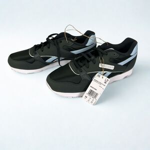 Reebok Sneakers Women 10 Ultra Flash Black Blue Athletic Running Shoes NWT